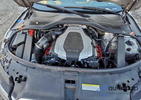 2015 Audi A8 L Quattro из США, поврежденный, VIN WAU3GAFD5FN033187